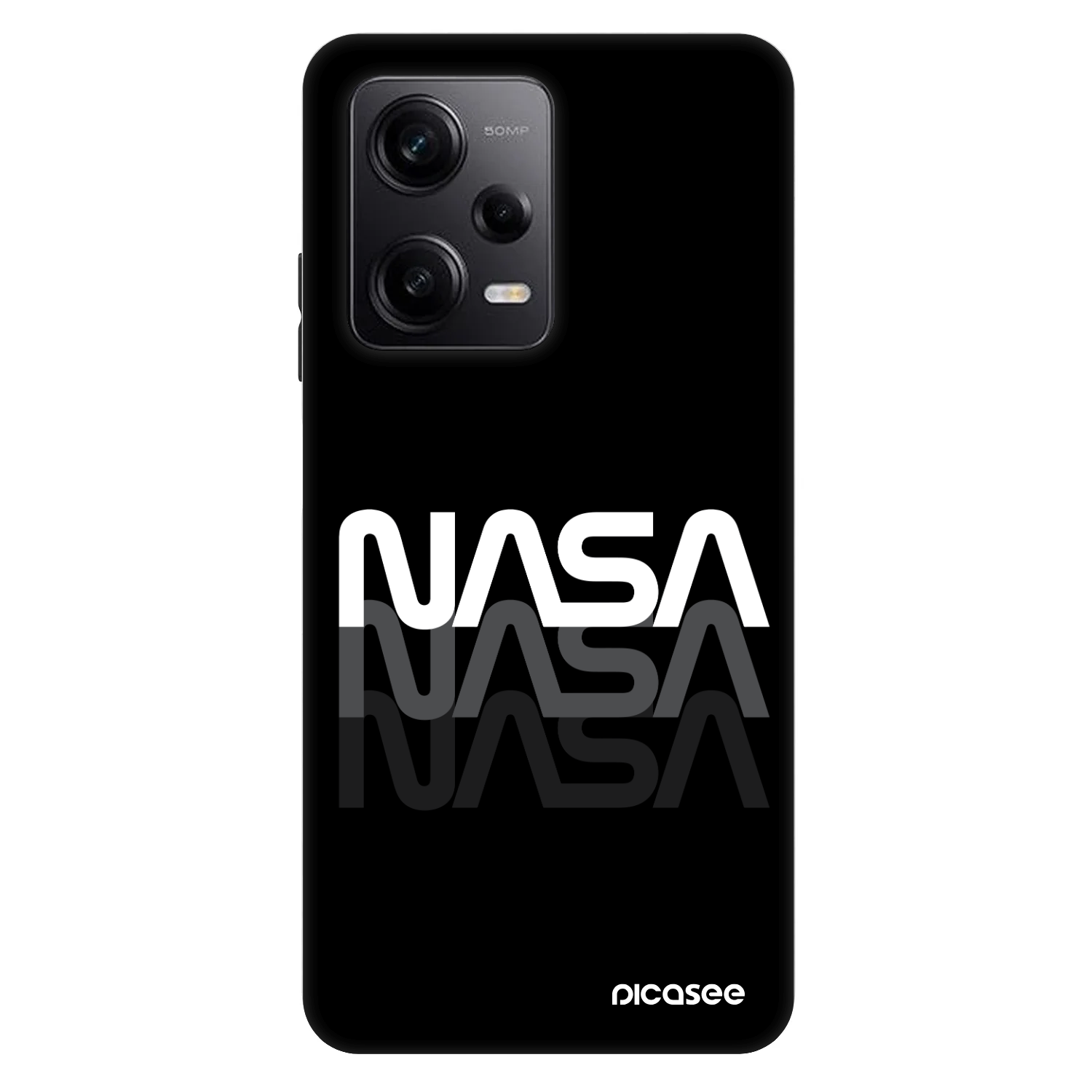 Picasee Fashion Case für Xiaomi Redmi Note 12 Pro 5G - NASA Triple