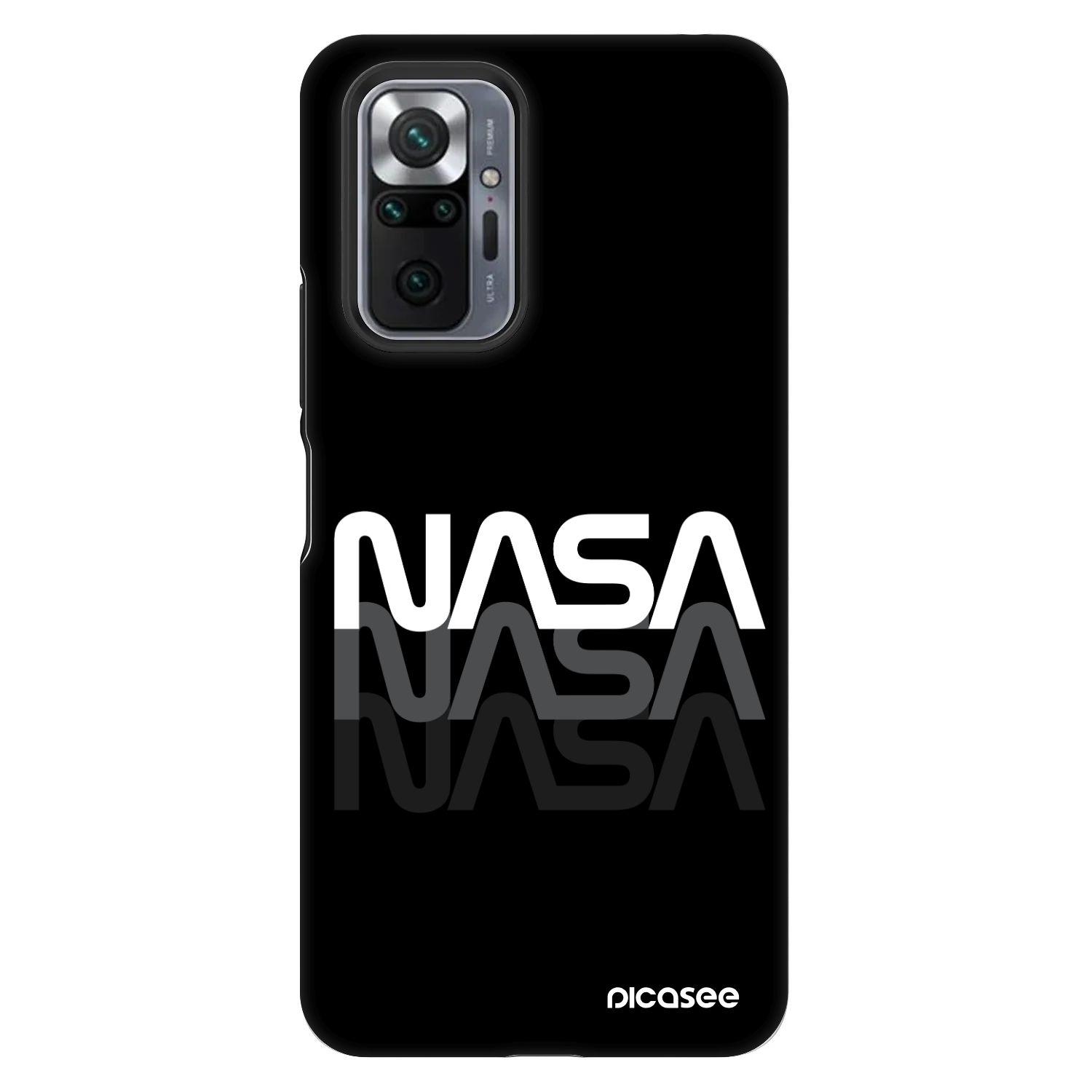 Picasee Fashion Case für Xiaomi Redmi Note 10 Pro - NASA Triple