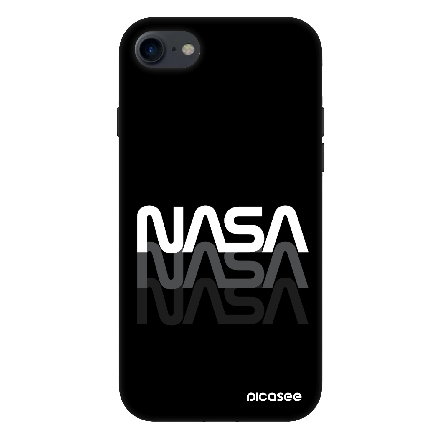 Picasee Fashion Case für Apple iPhone SE 2020 - NASA Triple