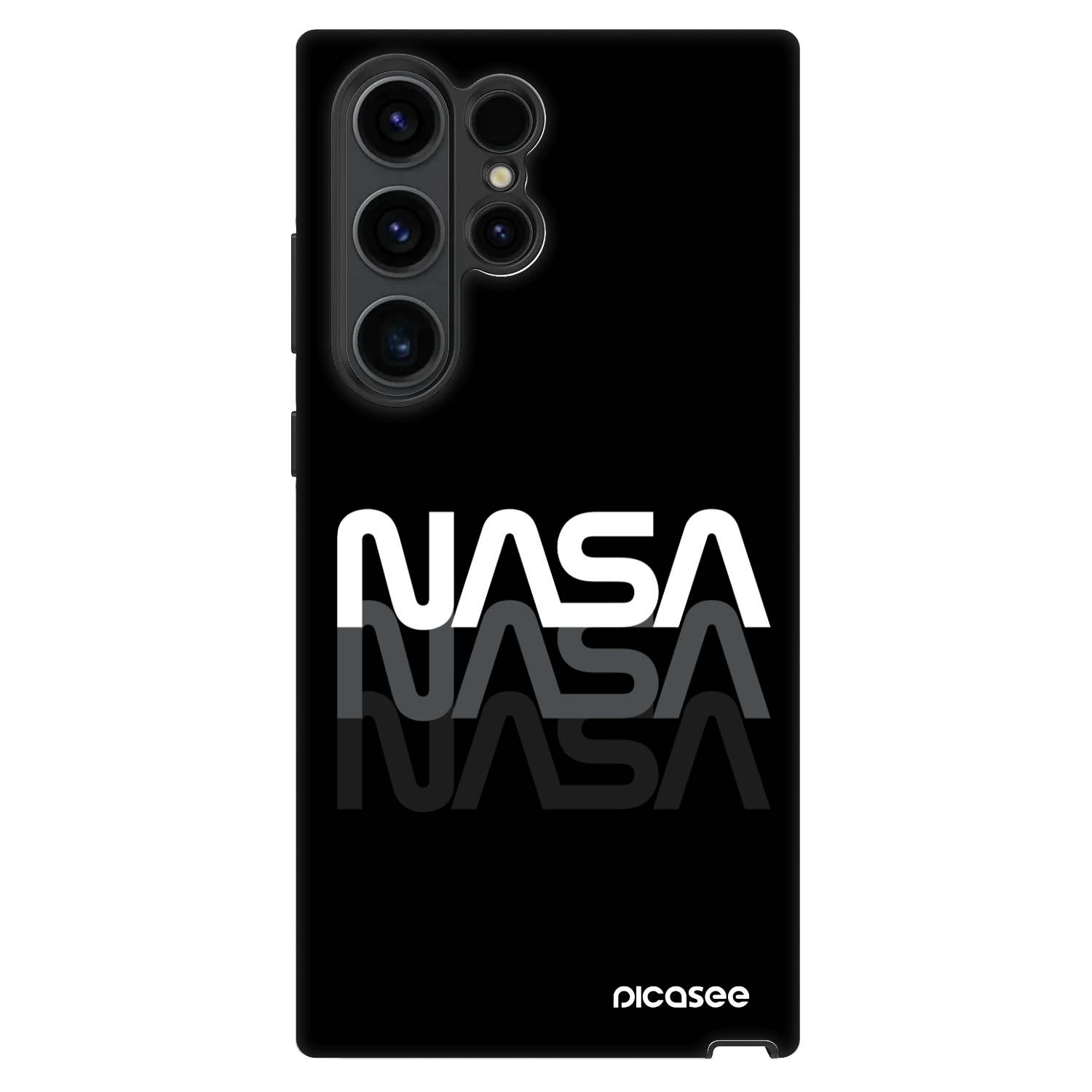 Picasee Fashion Case für Samsung Galaxy S23 Ultra 5G - NASA Triple
