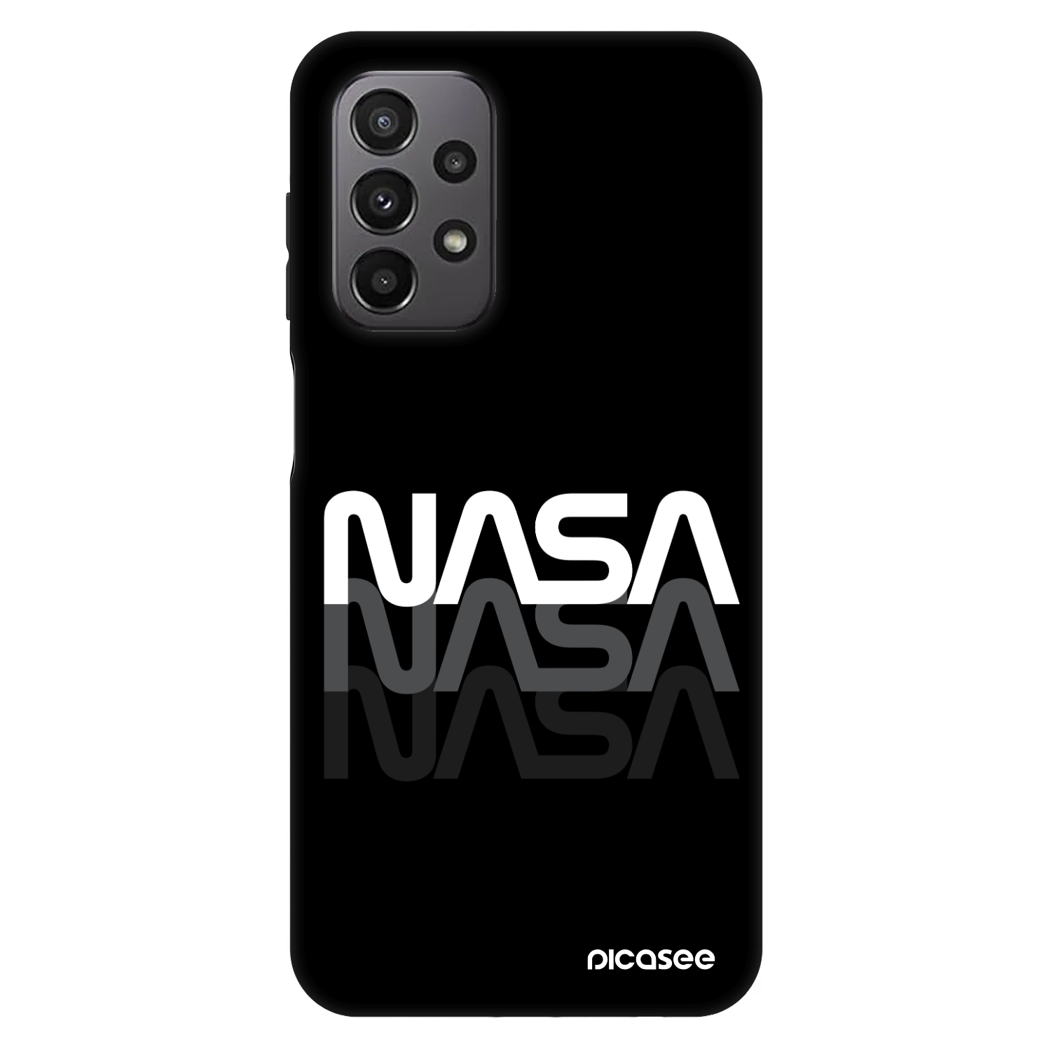 Picasee Fashion Case für Samsung Galaxy A23 A235F 4G - NASA Triple