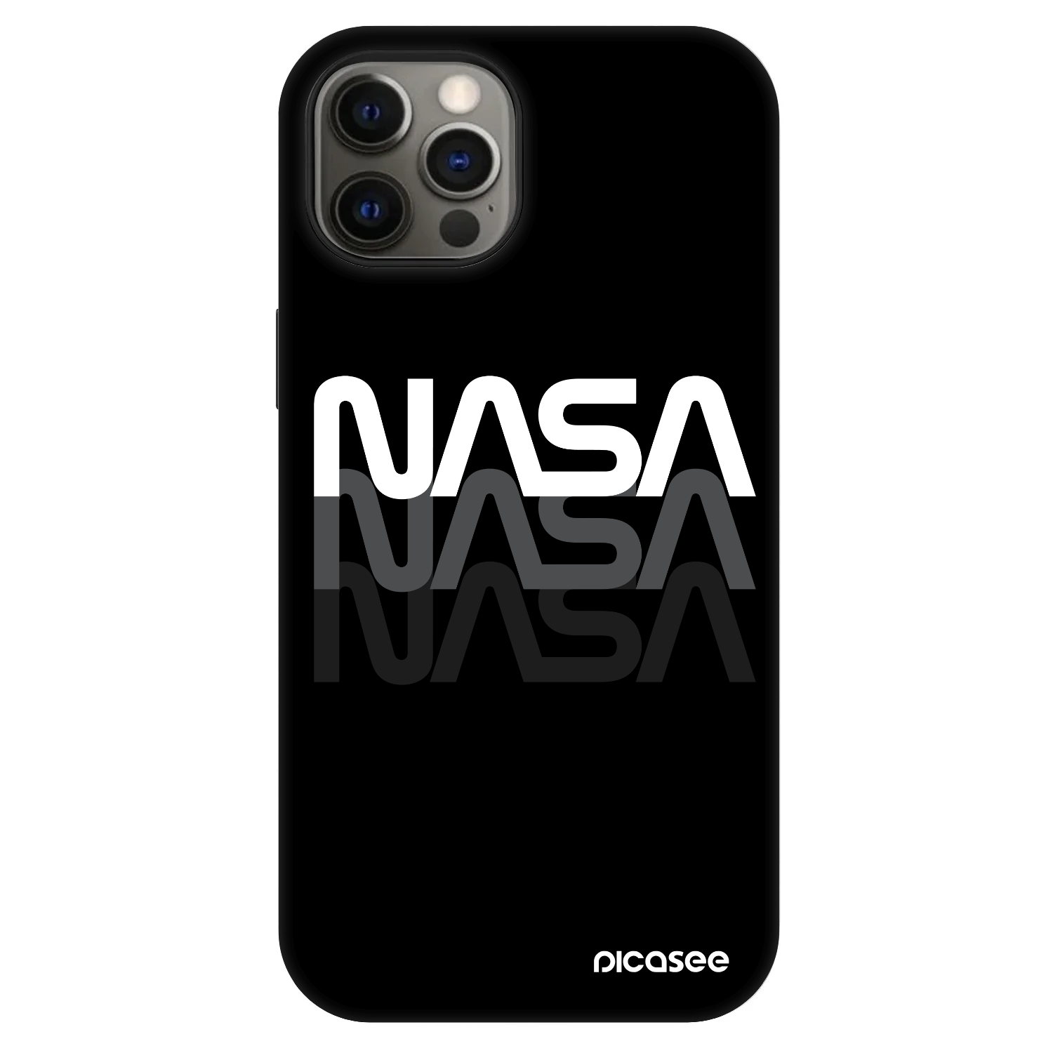 Picasee Fashion Case MagSafe für Apple iPhone 12 - NASA Triple
