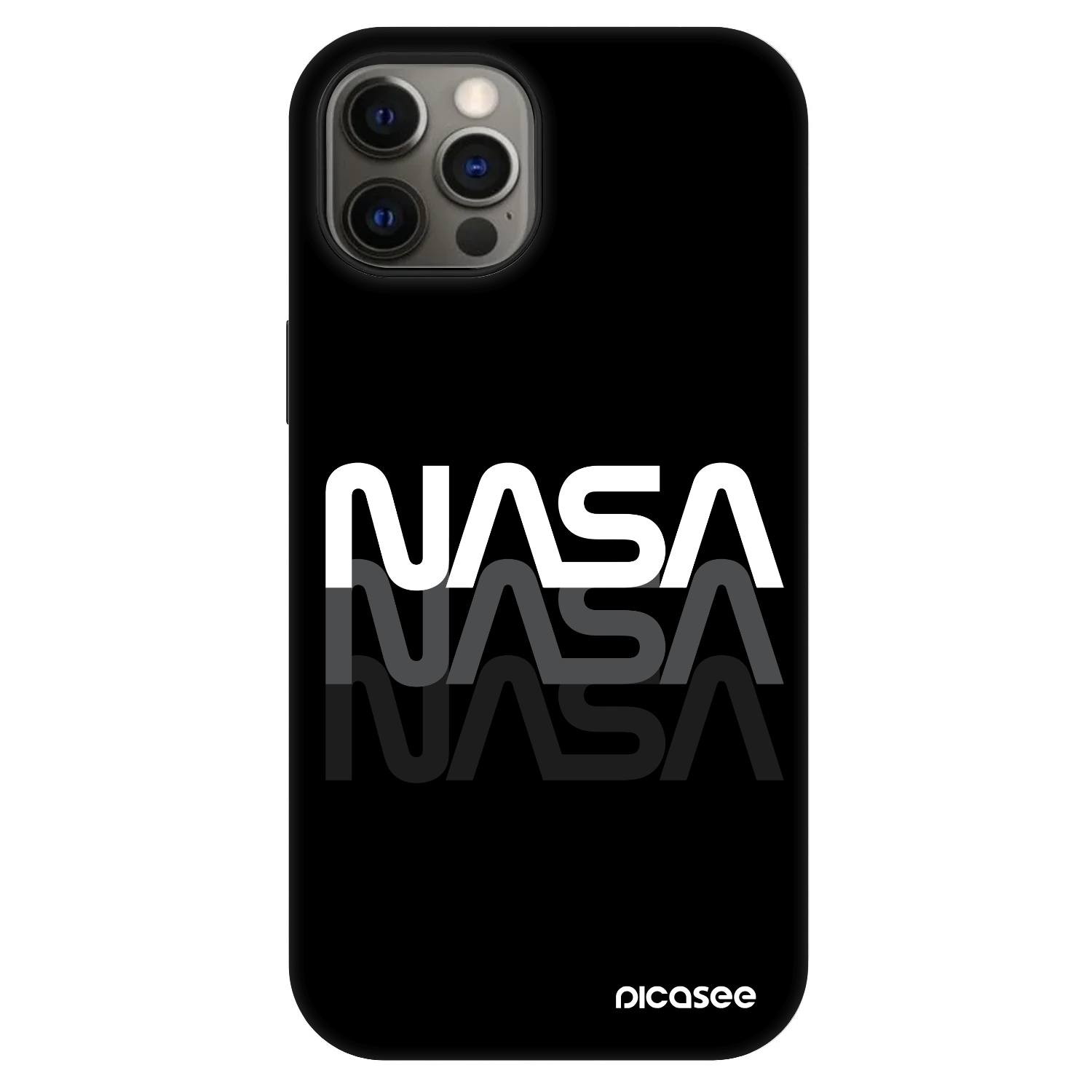 Picasee Fashion Case MagSafe für Apple iPhone 12 Pro - NASA Triple