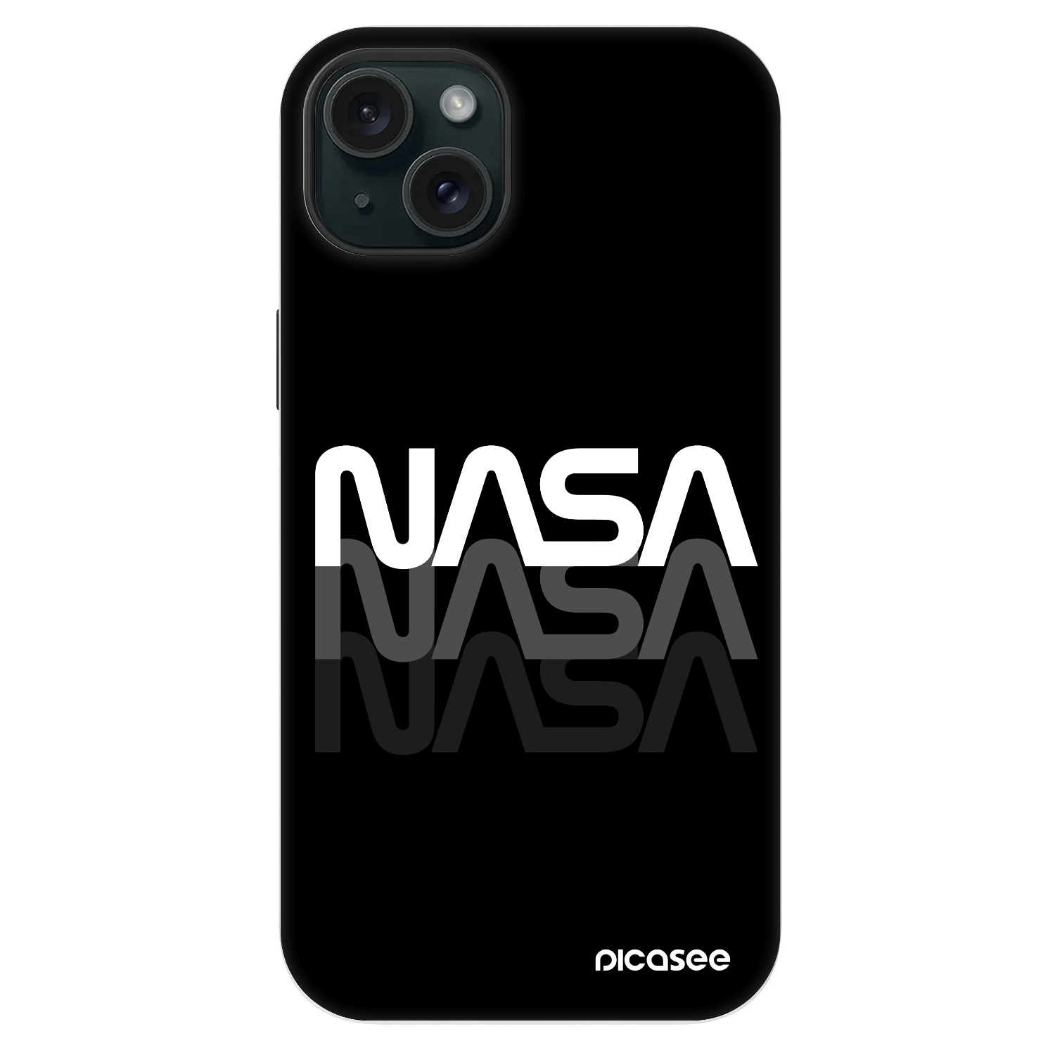 Picasee Fashion Case MagSafe für Apple iPhone 14 Plus - NASA Triple