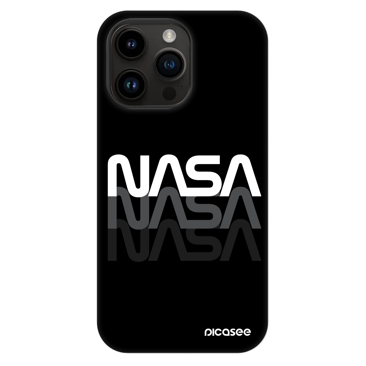 Picasee Fashion Case MagSafe für Apple iPhone 14 Pro Max - NASA Triple