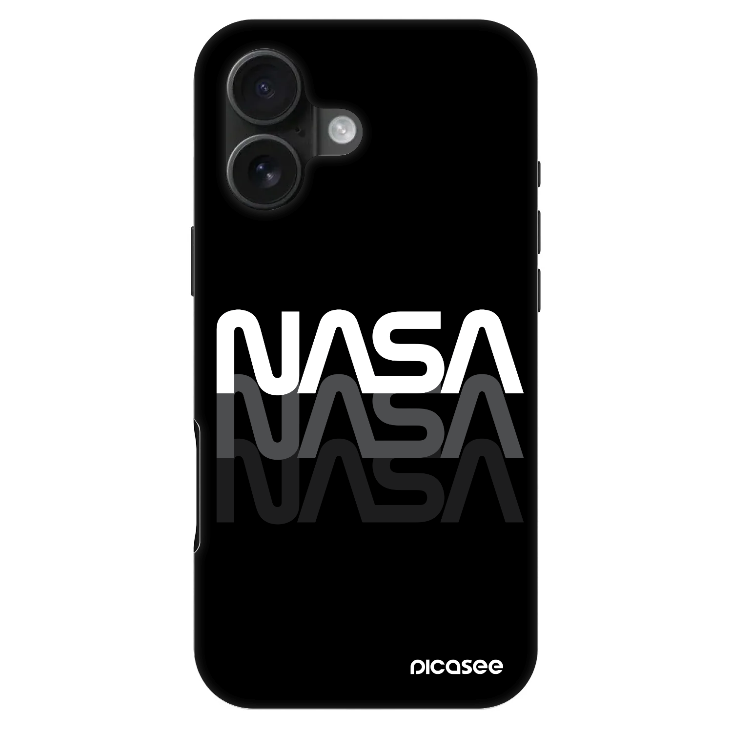 Picasee Fashion Case MagSafe für Apple iPhone 16 - NASA Triple