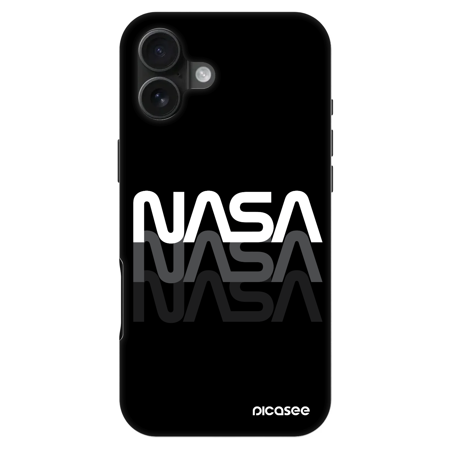 Picasee Fashion Case MagSafe für Apple iPhone 16 Plus - NASA Triple