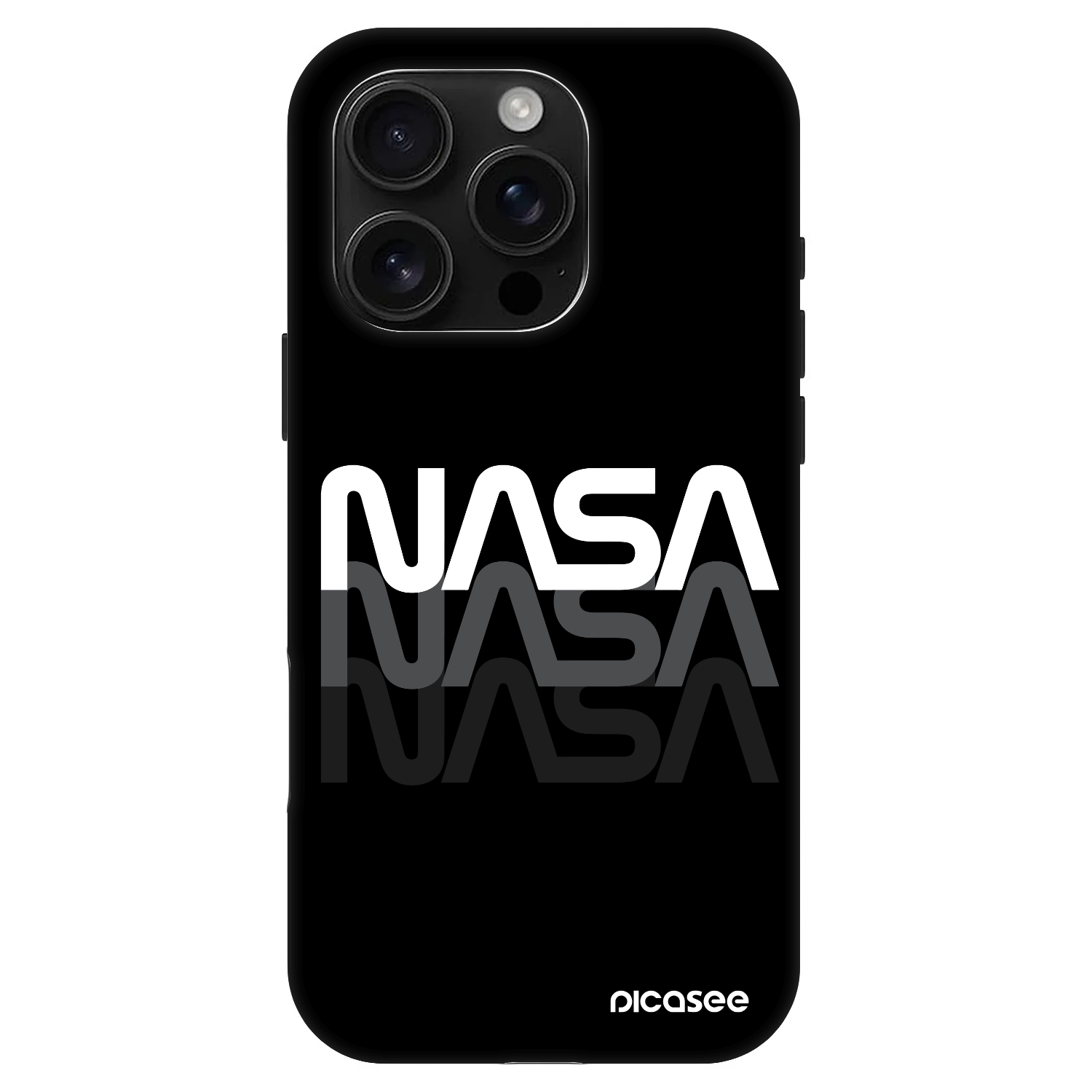 Picasee Fashion Case MagSafe für Apple iPhone 16 Pro - NASA Triple