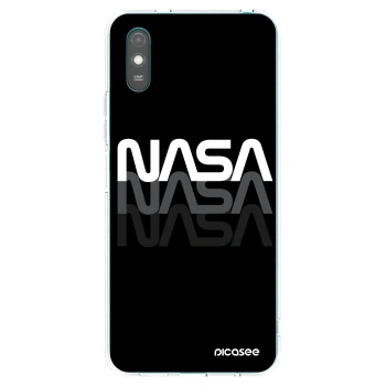 Picasee Xiaomi Redmi 9A Hülle - Transparentes Silikon - NASA Triple