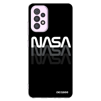 Picasee Samsung Galaxy A32 5G A326B Hülle - Transparentes Silikon - NASA Triple