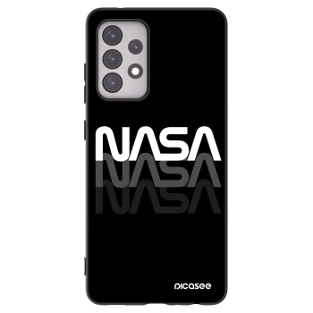 Picasee Samsung Galaxy A52s 5G A528B Hülle - Schwarzes Silikon - NASA Triple