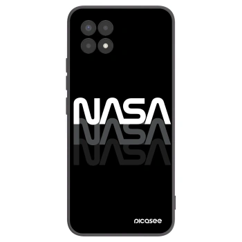 Picasee Realme 8i Hülle - Schwarzes Silikon - NASA Triple