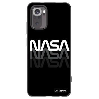 Picasee Xiaomi Redmi Note 11S 4G Hülle - Schwarzes Silikon - NASA Triple