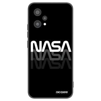 Picasee Realme 9 Pro 5G Hülle - Schwarzes Silikon - NASA Triple