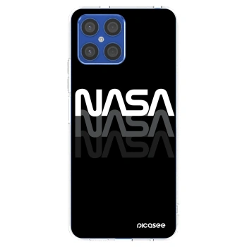 Picasee Honor X8 4G Hülle - Transparentes Silikon - NASA Triple