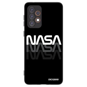 Picasee Samsung Galaxy A33 5G A336 Hülle - Schwarzes Silikon - NASA Triple