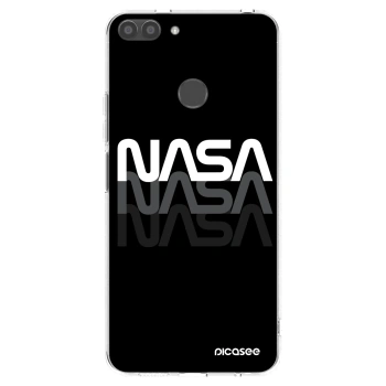 Picasee Huawei P Smart Hülle - Transparentes Silikon - NASA Triple