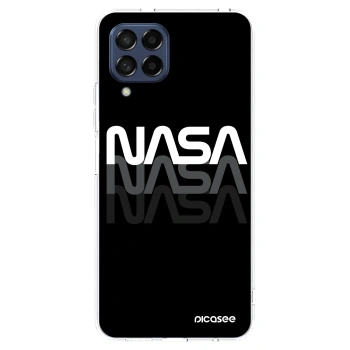 Picasee Samsung Galaxy M53 5G Hülle - Transparentes Silikon - NASA Triple
