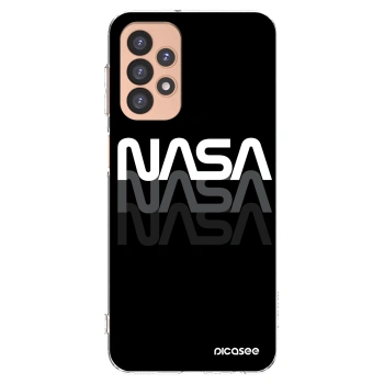 Picasee Samsung Galaxy A23 A236B 5G Hülle - Transparentes Silikon - NASA Triple