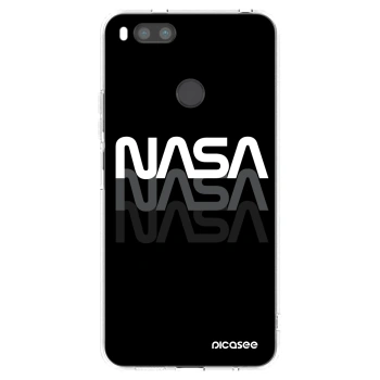 Picasee Xiaomi Redmi A1 Hülle - Transparentes Silikon - NASA Triple