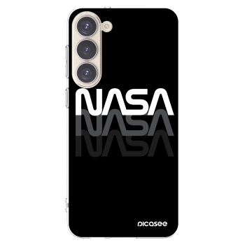 Picasee Samsung Galaxy S23+ 5G Hülle - Transparentes Silikon - NASA Triple