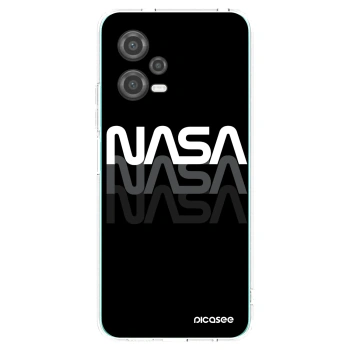 Picasee Xiaomi Poco X5 Hülle - Transparentes Silikon - NASA Triple