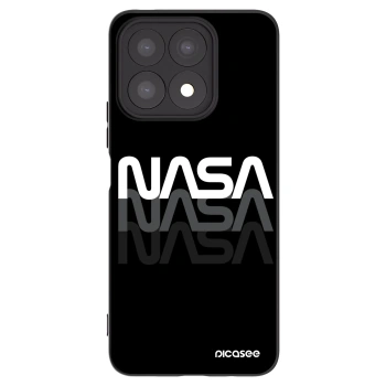 Picasee Honor X8a Hülle - Schwarzes Silikon - NASA Triple