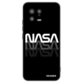 Picasee Xiaomi 13 Hülle - Schwarzes Silikon - NASA Triple