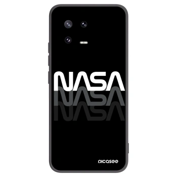 Picasee Xiaomi 13 Pro Hülle - Schwarzes Silikon - NASA Triple