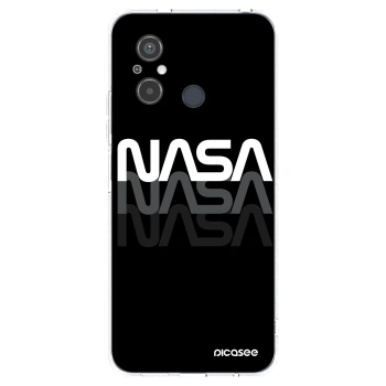 Picasee Xiaomi Redmi 12C Hülle - Transparentes Silikon - NASA Triple