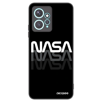 Picasee Xiaomi Redmi Note 12 4G Hülle - Schwarzes Silikon - NASA Triple