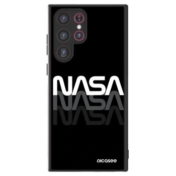 Picasee ULTIMATE CASE PowerShare für Samsung Galaxy S22 Ultra 5G - NASA Triple