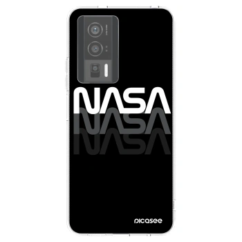 Picasee Xiaomi Poco F5 Pro 5G Hülle - Transparentes Silikon - NASA Triple
