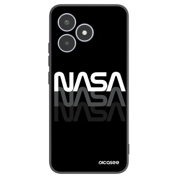 Picasee Realme C53 Hülle - Schwarzes Silikon - NASA Triple