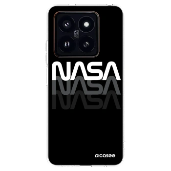Picasee Xiaomi 14 Pro Hülle - Transparentes Silikon - NASA Triple