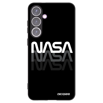 Picasee Samsung Galaxy S24+ S926B 5G Hülle - Schwarzes Silikon - NASA Triple