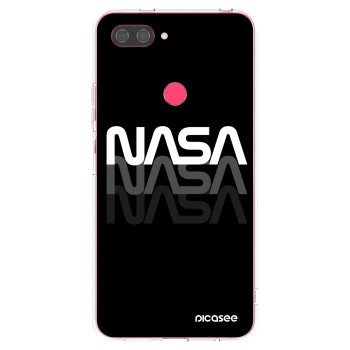 Picasee Xiaomi Mi 8 Lite Hülle - Transparentes Silikon - NASA Triple