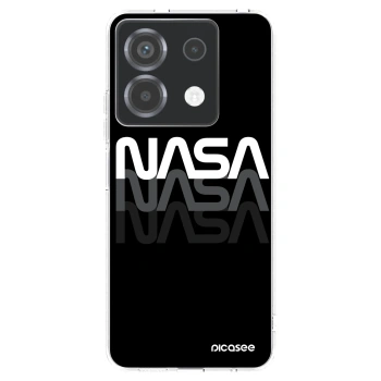Picasee Xiaomi Poco X6 Hülle - Transparentes Silikon - NASA Triple