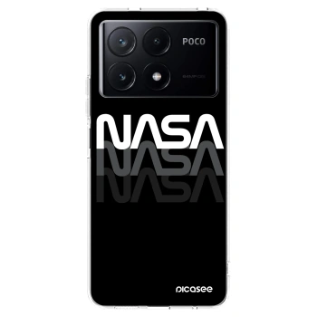 Picasee Xiaomi Poco X6 Pro Hülle - Transparentes Silikon - NASA Triple