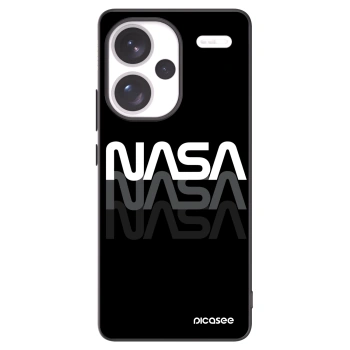 Picasee Xiaomi Redmi Note 13 Pro+ 5G Hülle - Schwarzes Silikon - NASA Triple