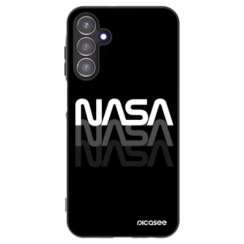 Picasee Samsung Galaxy A15 A156B 5G Hülle - Schwarzes Silikon - NASA Triple