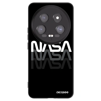 Picasee Xiaomi 14 Ultra Hülle - Schwarzes Silikon - NASA Triple