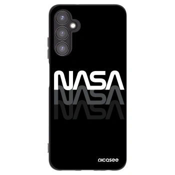 Picasee Samsung Galaxy A05s A057G Hülle - Schwarzes Silikon - NASA Triple