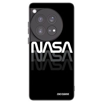 Picasee OnePlus 12 5G Hülle - Schwarzes Silikon - NASA Triple