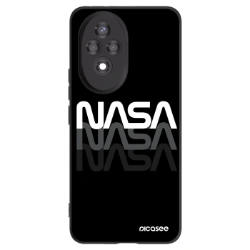 Picasee Honor 200 Pro 5G Hülle - Schwarzes Silikon - NASA Triple