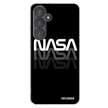 Picasee Samsung Galaxy S24 FE S721B Hülle - Transparentes Silikon - NASA Triple