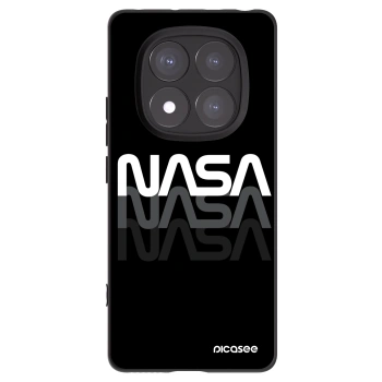 Picasee Xiaomi Redmi Note 14 Pro+ 5G Hülle - Schwarzes Silikon - NASA Triple
