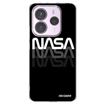 Picasee Xiaomi Redmi Note 14 5G Hülle - Transparentes Silikon - NASA Triple