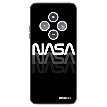 Picasee Xiaomi Redmi 14C Hülle - Schwarzes Silikon - NASA Triple