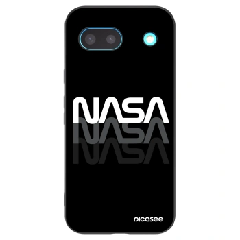 Picasee Google Pixel 8a Hülle - Schwarzes Silikon - NASA Triple